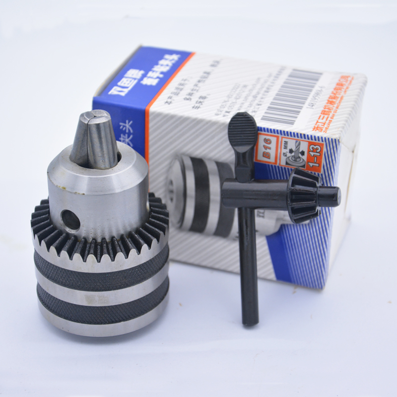 双鱼牌钻夹头 扳手钻夹头0.3-4 0.6-6 1-10 1-13 1-16 5-20mm 3孔