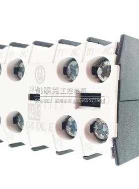原装正品德国金钟穆勒接触器辅助触头04DILE 4常闭
