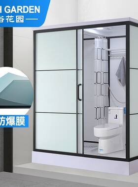 整体保温淋浴房农村一式