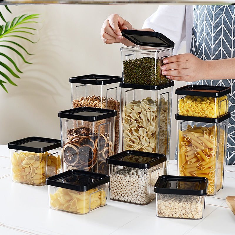 密封罐五谷杂粮厨房干调料收纳盒透明塑料罐盒零食干货茶叶储物罐,办公设备/耗材/相关服务,其它,淘宝优惠券,粉丝福利购,淘宝优惠卷