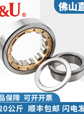 C&U人本圆柱滚子轴承电机轴承NU 202 203 204 205 206 207 EM