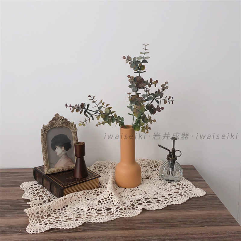 岩井成器日式风手工钩针