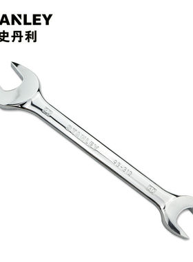 史丹利STANLEY 公制精抛光双开口扳手 14*17mm 93-397-1-22