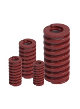 怡合J-YSWM-D6/8/10/12/14/16/18-L15矩形弹簧 达中载荷弹簧 红色