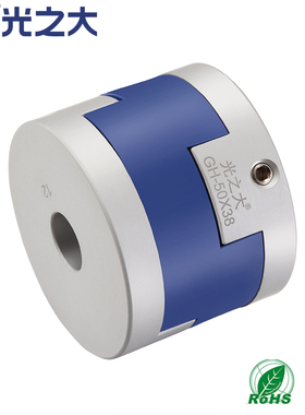 GH十字滑块联轴器步进伺服电机大扭矩弹性梅花膜片连接器CPO CPOC