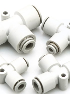 神驰 SNS 三通 快速接头 KQ2END 4-6 6-8 8-10 10-12