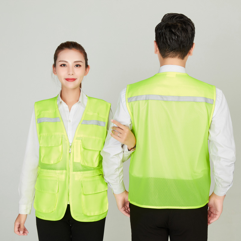 夏季反光安全马甲志愿者