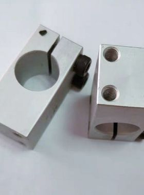 支柱固定夹一端带螺纹平行型KQM WQM MQM WQMU15 16 20 25 30 35