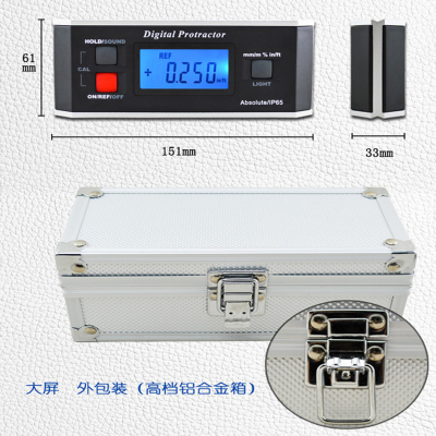 电子数显倾角仪防水度带