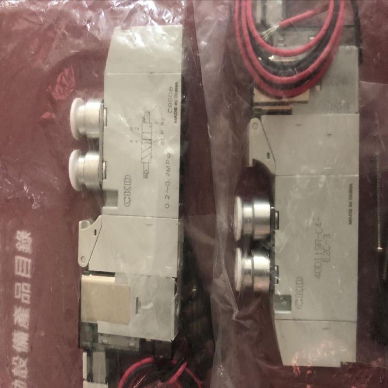 释迦自动化CKD电磁阀4GD119R-C4-E2C-3DC24V