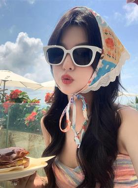 海边拍照护眼太阳眼镜韩