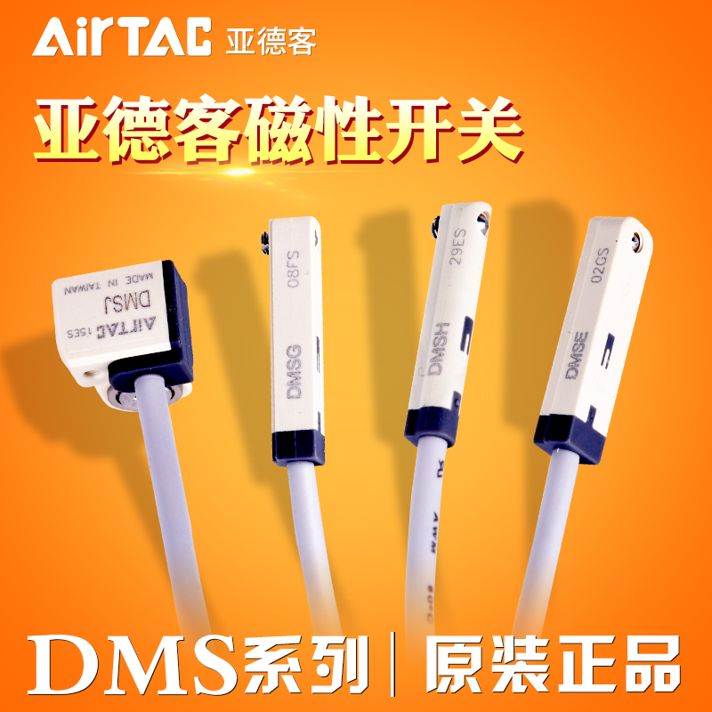 亚德客传感器磁性感应开关DMSG-020 DMSE DMSH DMSJ-020 DS1-G-J