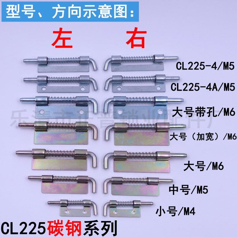 铰链弹簧插销焊接合页上