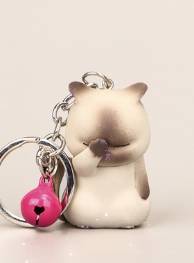 1pc Keychain Dancing Cat Keychain Kitten Ornament Keyring Fo