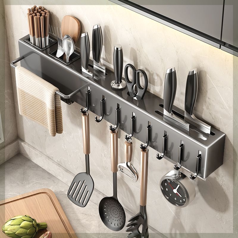 天地鱼刀架壁挂式免打孔