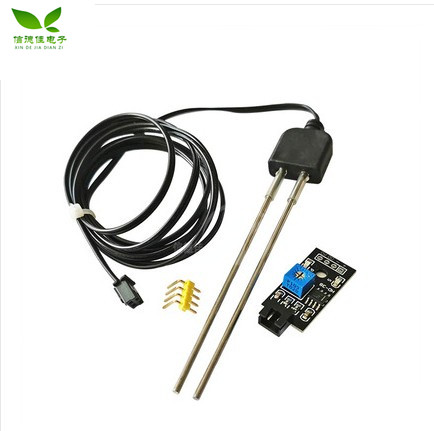 土壤湿度模块 泥土湿度检测 水分检测耐腐蚀探头传感器DC3.3v-12V