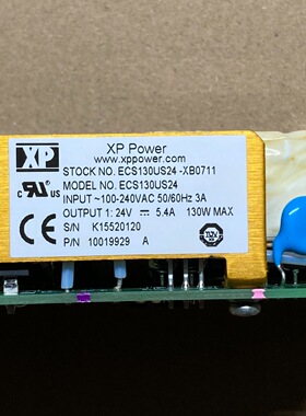 XP Power ECS130US24 AC DC 电源适配器 电源模块
