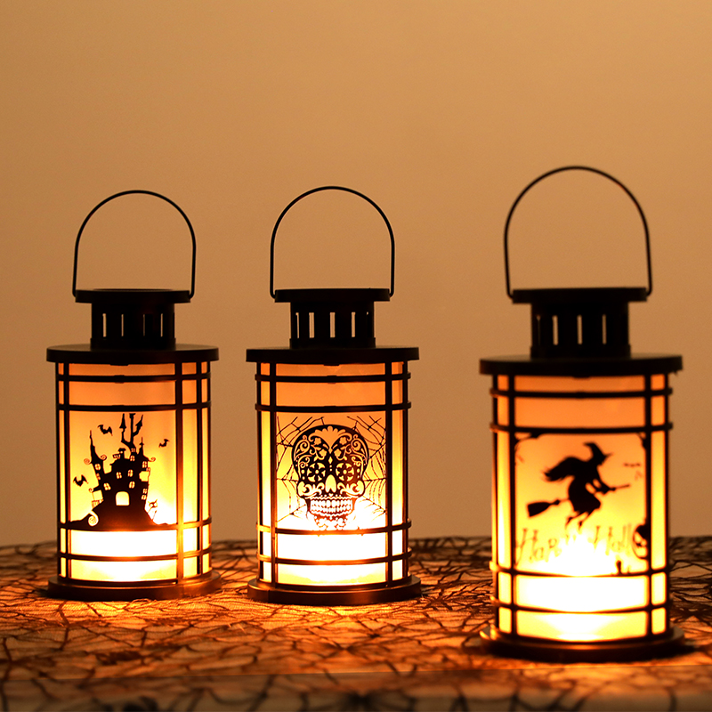 万圣节仿真火焰灯酒吧场