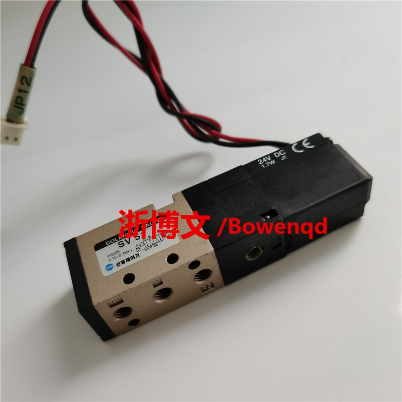 SYM电磁阀SV51 DC24V二位五通换向阀M5