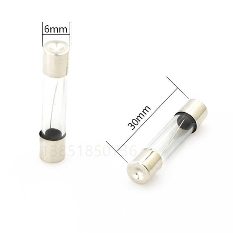 玻璃管保险丝6X30保险管1A 2A 3A 5A 6A8A10A15A 20A熔断器5*20