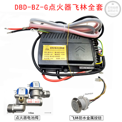 DBD-BZ-G点火器电磁阀防水飞林开关酒店灶点火器8W炉具点火棒
