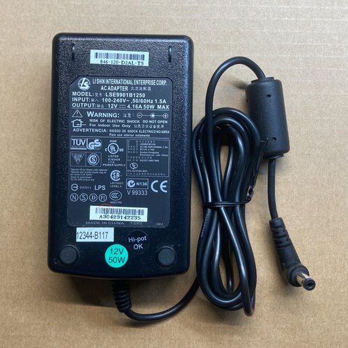 全新原装Li Shin LSE9901B1250 12V4.16A交流适配器50W变压器