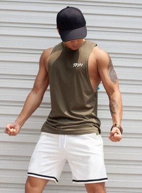 GYM men sport T-shirt bodybuilding cloth fitness top shirts