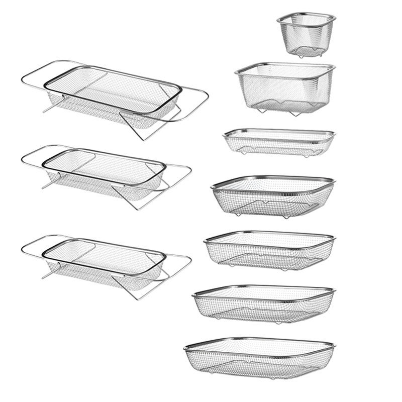 沥水篮漏水筛厨房水槽不锈钢洗菜盆水果篮滤水盆筷子网盆网篮网架,清洗/食品/商业设备,风口/风叶/风机配件,淘宝优惠券,粉丝福利购,淘宝优惠卷
