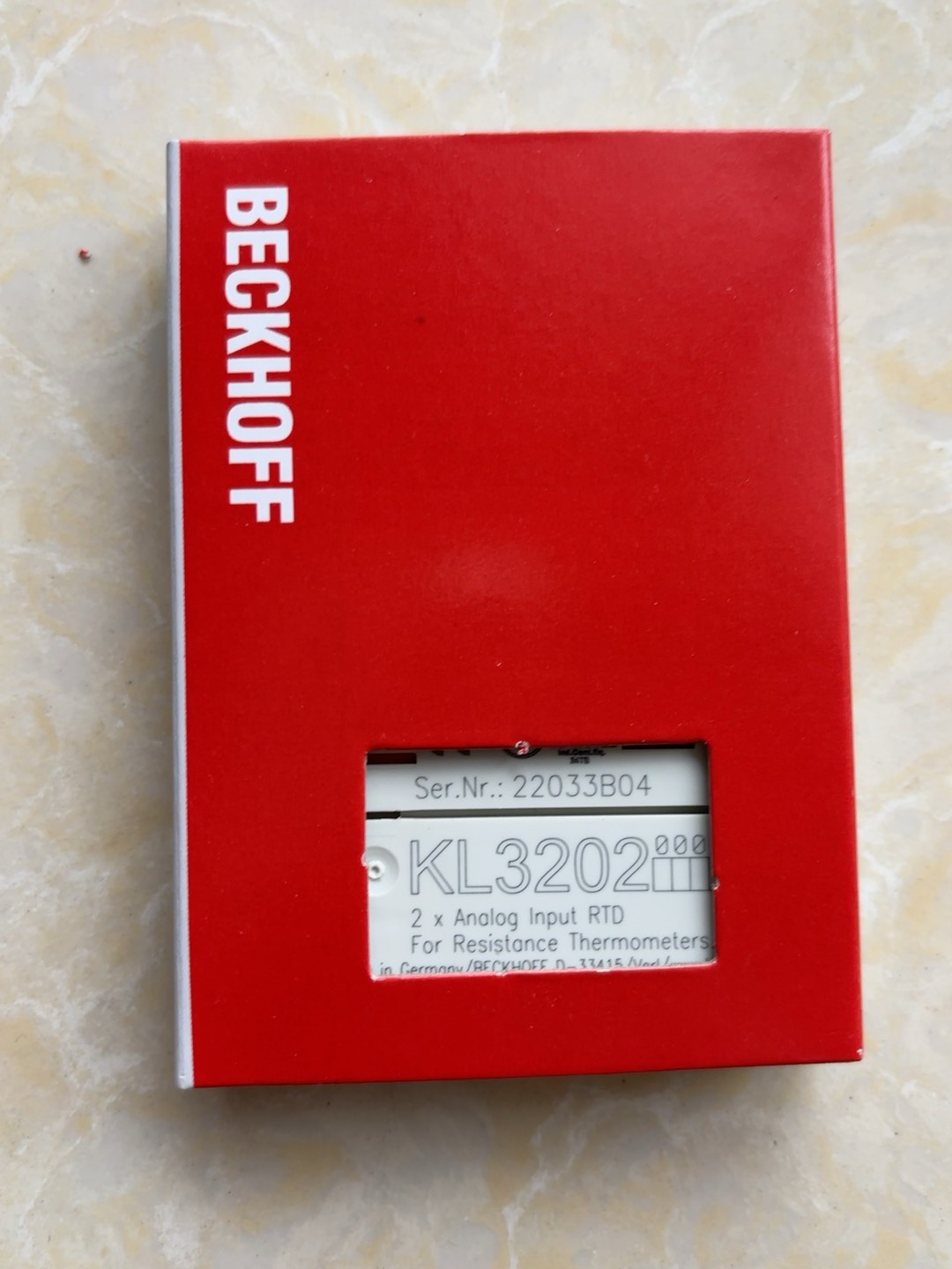 KL3202 倍福模块 KL3202欢迎咨询