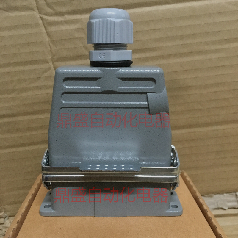 LANGQING矩形/航空插头HDC-HA-016-1/2 16芯 热流道重载连接器16A