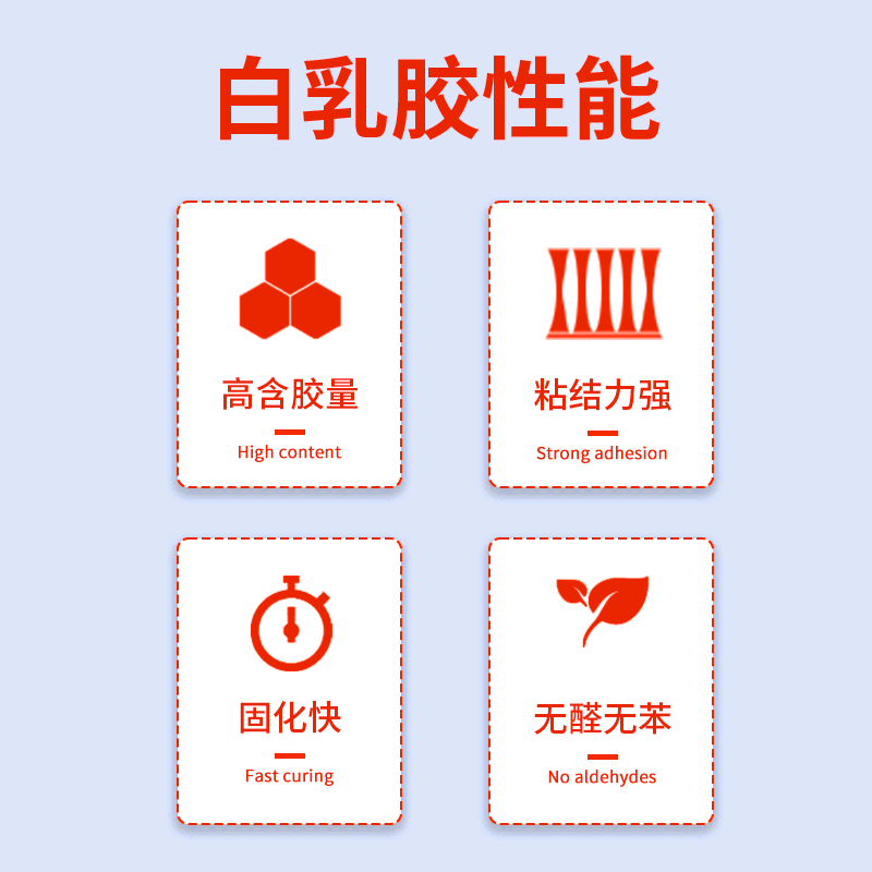 白乳胶手工强力木粘头板