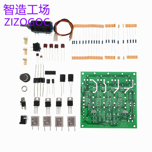 电子负载测试仪 功率150W 0-10A / 72V LM324简易电子负载