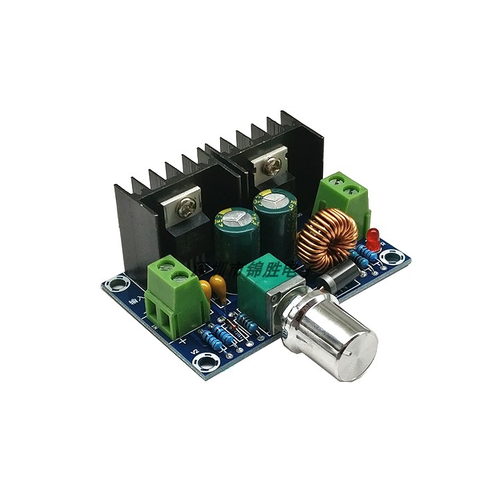 XH-M401 DC-DC降压模块 XL4016E1大功率直流调压板 8A带稳压