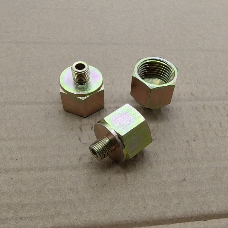 外丝转内铁材料接头分变