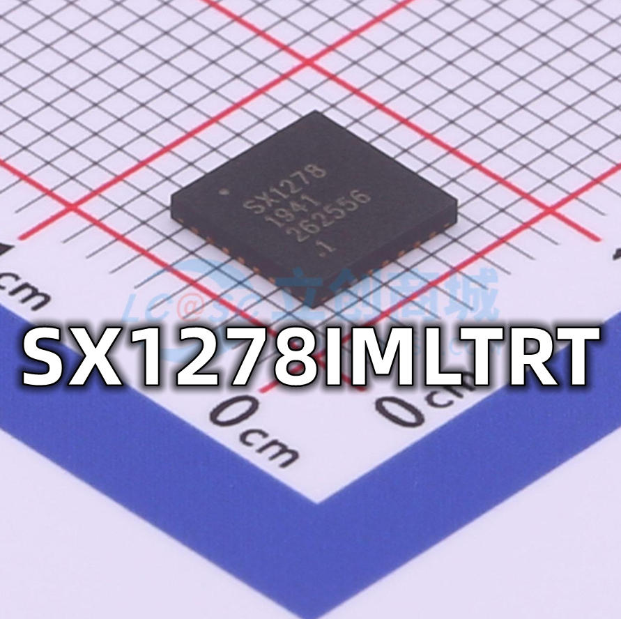全新原装 SX1278IMLTRT封装QFN-28 137-525MHz无线射频收发器芯片