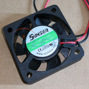 SUNSEA DC12V0.12A散热风扇尺寸40X40X11mm