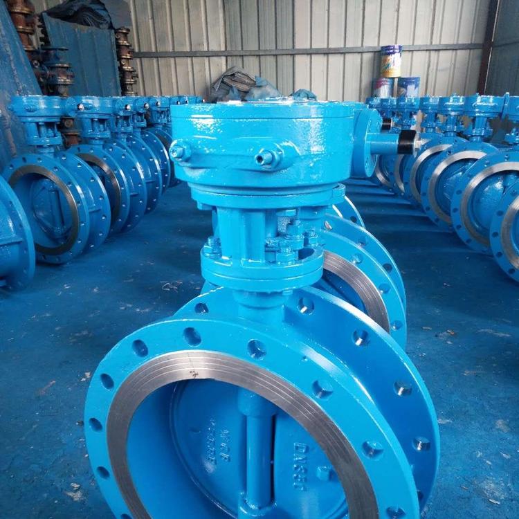 D343H-25C铸钢硬密封法兰蝶阀 多层次三偏心涡轮高温蒸汽碟板阀门
