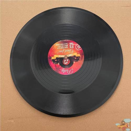 复古工业风黑胶唱片碟片模型道具墙饰壁饰酒吧创意怀旧装饰品摆件