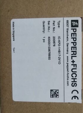 议价倍加福P+F控制接口单 IC-KP2-1HB17-2V1D