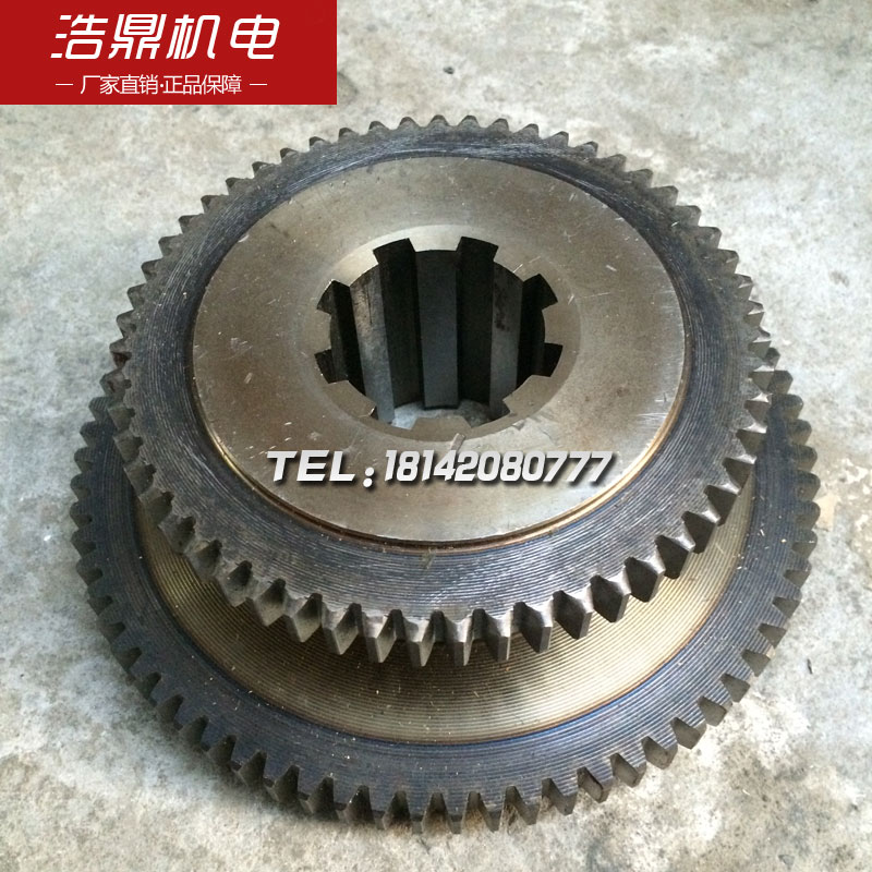 沈阳机床厂数控机床配件CAK6163/6180 02168双联齿轮Z55/72