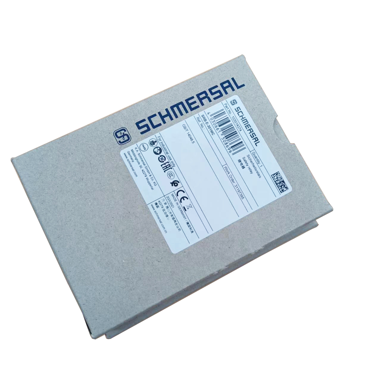 德国SCHMERSAL施迈赛继电器/SRB-E-301MC模块开关/安全延时继电器