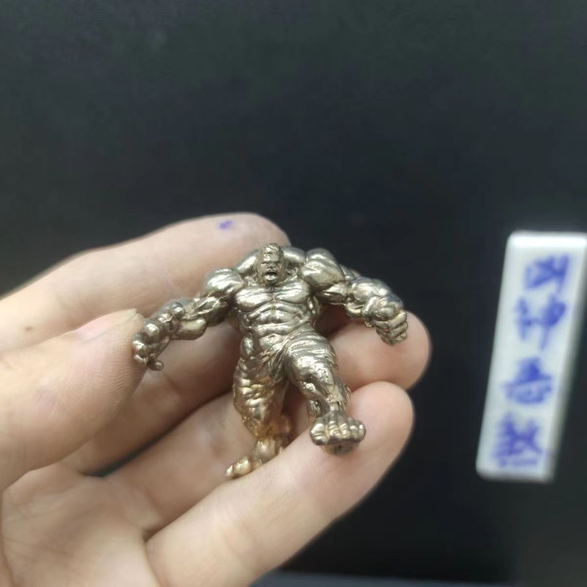 纯铜曼威无敌浩克HULK复仇者美队联盟大号绿巨人玩具动漫手办模型