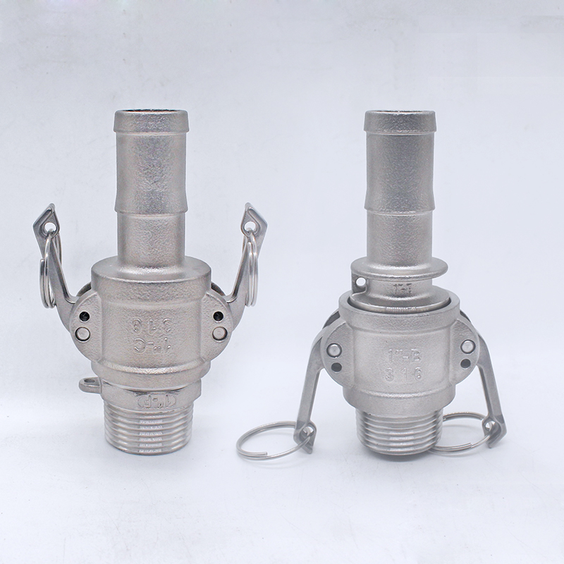 不锈钢快速接头型外丝皮