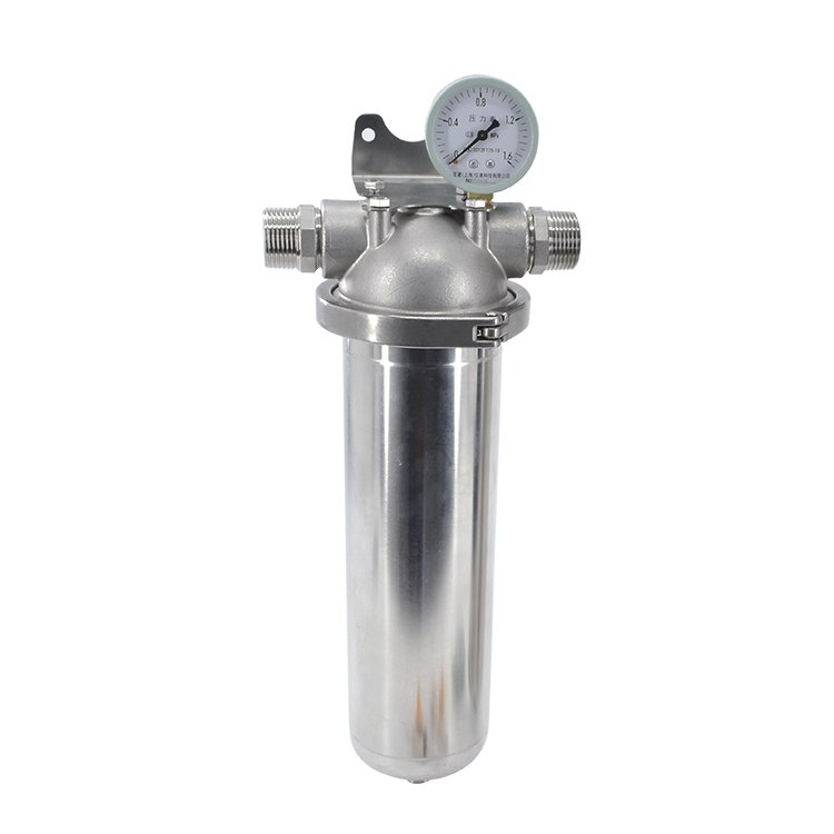 304不锈钢前置过滤器入户大流量自来水泥中央净水器全屋粗滤器