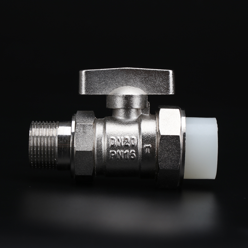 pert全铜过滤器活接球阀地暖分水器进水阀门暖气带表多功能一体阀