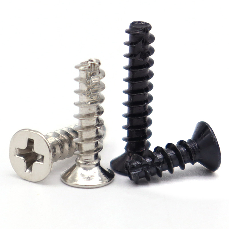 碳钢十字沉头平尾自攻螺