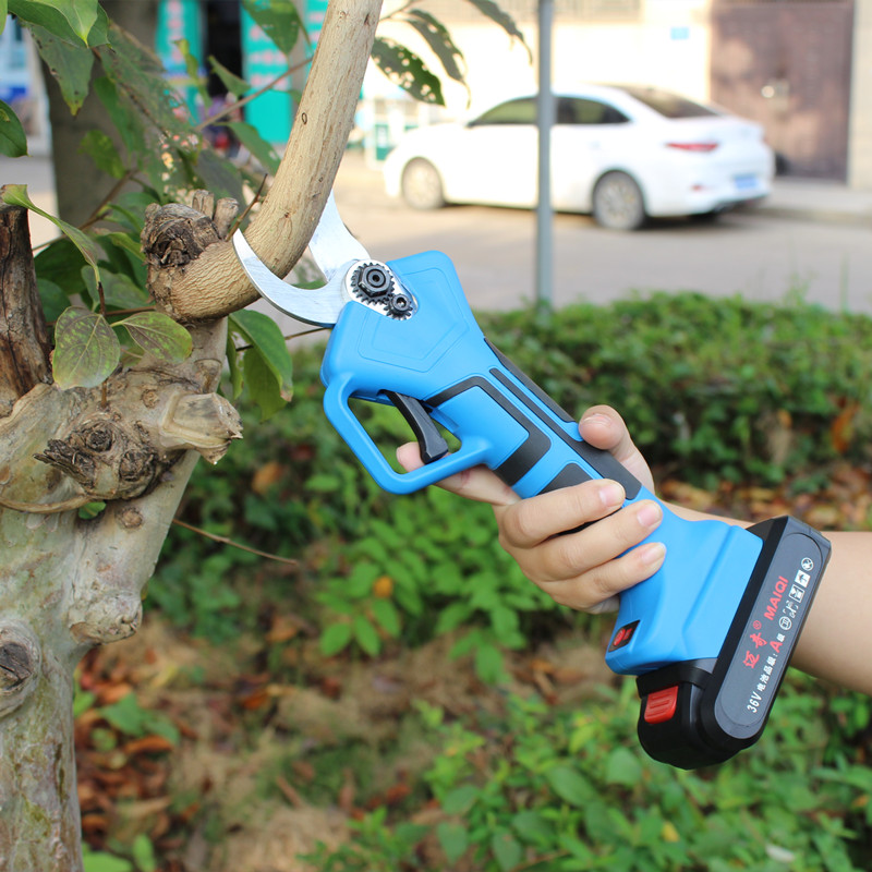 德国进口充电式高枝剪电动剪刀锂电剪修剪树枝伸缩器高空剪枝果树