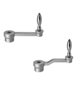 仕瑞达 GDOH/SH8,10,12,14,17,19,22 曲柄式手柄 银色烤漆 FC200