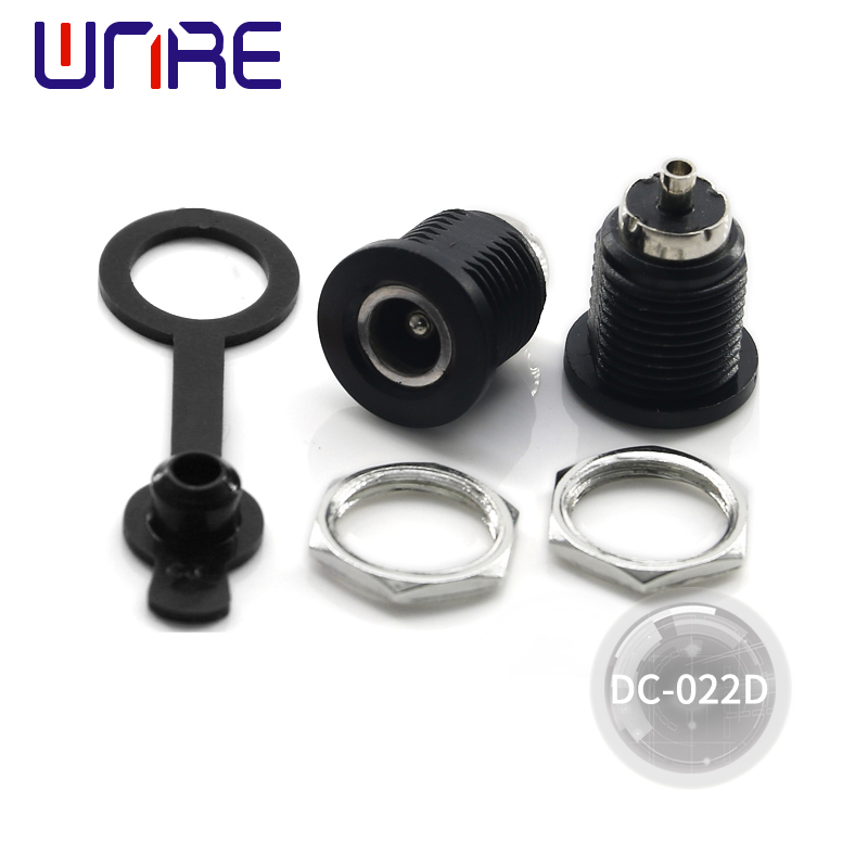 锂电池DC-099s防水充电 插口插孔公头母座5.5*2.1/2.5dc直流电源