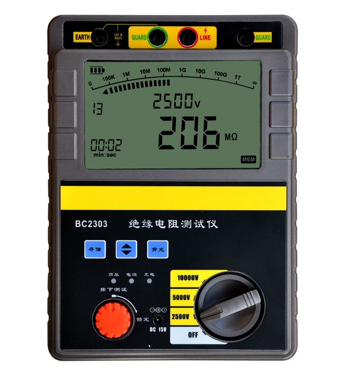 数字兆欧表高压绝缘电阻